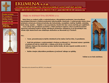 Tablet Screenshot of ekumena.com