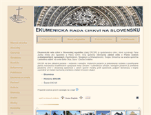 Tablet Screenshot of ekumena.sk